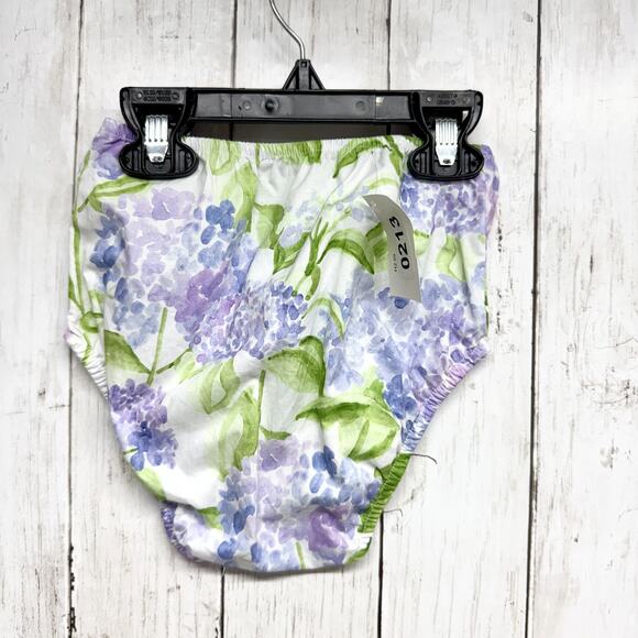 Hill House Bloomer Baby One Size Nap Bloomer Blue Hydrangea Cotton Purple NWOT - Picture 1 of 3